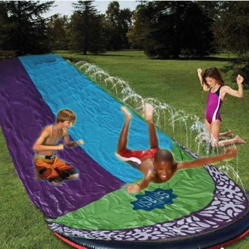 Summer Kids Inflatable Water Slide Outdoor Backyard Parent-Child Water Toys Games Center Backyard Pools Toys Children Water Park