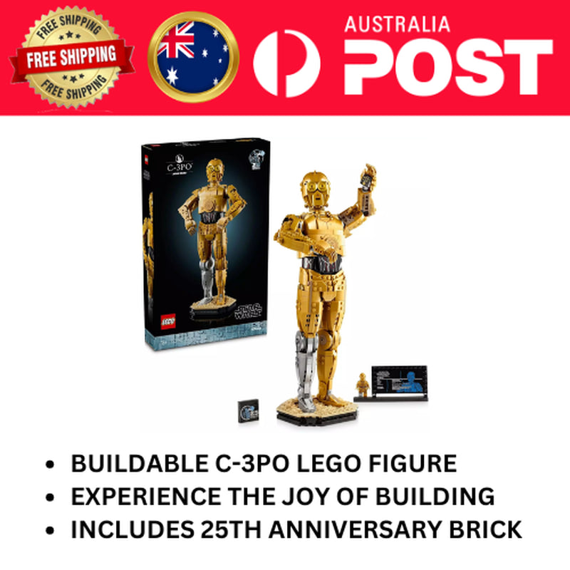 LEGO 75398 STAR WARS C-3PO™ Brand New and Sealed, FREE SHIPPING