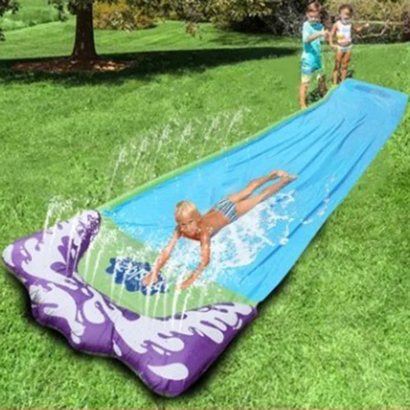 Summer Kids Inflatable Water Slide Outdoor Backyard Parent-Child Water Toys Games Center Backyard Pools Toys Children Water Park